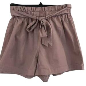 Wild Fable Paperbag  Dark Pink Shorts Large